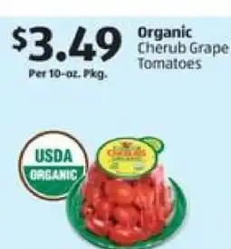 Aldi Organic Cherub Grape Tomatoes offer