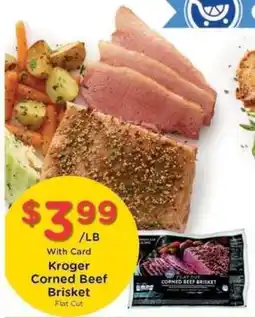 Kroger Kroger Corned Beef Brisket offer