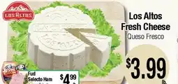Big Saver Foods Los Altos Fresh Cheese offer