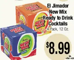 Big Saver Foods El Jimador New Mix Ready to Drink Cocktails offer