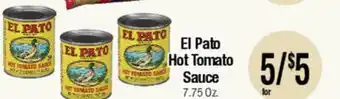 Big Saver Foods El Pato Hot Tomato Sauce offer