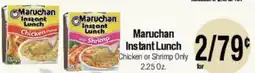 Big Saver Foods Maruchan Instant Lunch offer