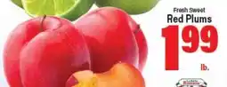 Angelo Caputo's Fresh Market Fresh Sweet Red Plums offer