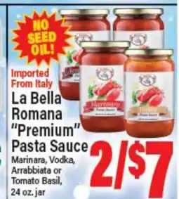 Angelo Caputo's Fresh Market La Bella Romana Premium Pasta Sauce offer