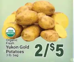 Angelo Caputo's Fresh Market Organic Fresh Yukon Gold Potatoes offer