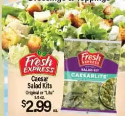 Angelo Caputo's Fresh Market Fresh Express Caesar Salad Kits offer