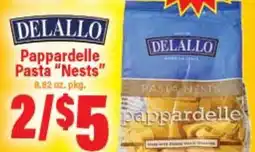 Angelo Caputo's Fresh Market DEALLO Pappardelle Pasta Nests offer