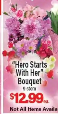 Angelo Caputo's Fresh Market Hero Starts With Her Bouquet offer