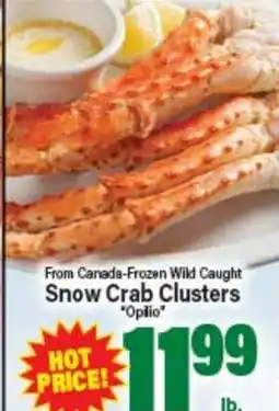 Angelo Caputo's Fresh Market From Canada-Frozen Wild Caught Snow Crab Clusters offer