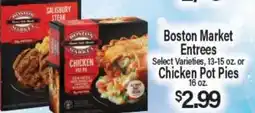 Angelo Caputo's Fresh Market Boston Market Entrees offer