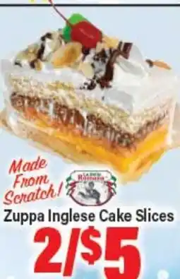Angelo Caputo's Fresh Market Zuppa Inglese Cake Slices offer