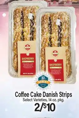 Angelo Caputo's Fresh Market Coffee Cake Danish Strips offer