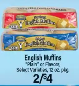 Angelo Caputo's Fresh Market English Muffins offer
