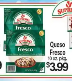 Angelo Caputo's Fresh Market Queso Fresco offer