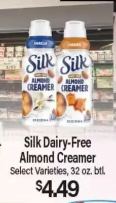 Angelo Caputo's Fresh Market Silk Dairy-Free Almond Creamer offer