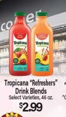 Angelo Caputo's Fresh Market Tropicana Refresher Drink Blends offer