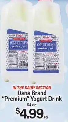 Angelo Caputo's Fresh Market Dana Brand Premium Yogurt Drink offer