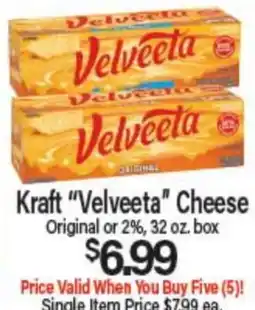 Angelo Caputo's Fresh Market Kraft Velveeta Cheese offer