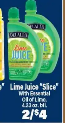 Angelo Caputo's Fresh Market Lime Juice Slice With Essential Oil of Lime offer
