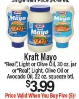 Angelo Caputo's Fresh Market Kraft Mayo offer