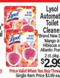 Angelo Caputo's Fresh Market Lysol Automatic Toilet Cleaner offer
