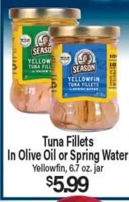 Angelo Caputo's Fresh Market Tuna Fillets In Olive Oil or Spring Water offer