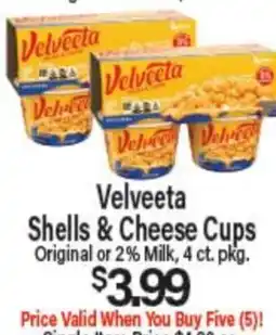 Angelo Caputo's Fresh Market Velveeta Shells & Cheese Cups offer