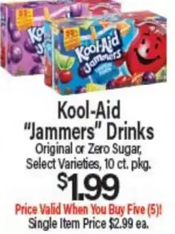 Angelo Caputo's Fresh Market Kool-Aid Jammers Drinks offer