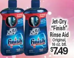 Angelo Caputo's Fresh Market Jet-Dry Finish Rinse Aid offer