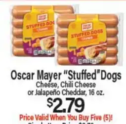 Angelo Caputo's Fresh Market Oscar Mayer StuffedDogs offer