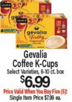 Angelo Caputo's Fresh Market Gevalia Coffee K-Cups offer