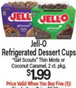 Angelo Caputo's Fresh Market Jell-O Refrigerated Dessert Cups offer