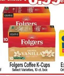 Angelo Caputo's Fresh Market Folgers Coffee K-Cups offer