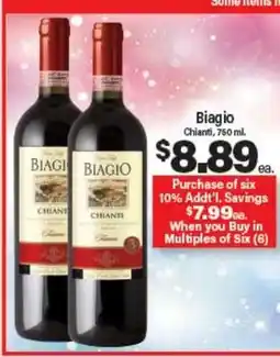 Angelo Caputo's Fresh Market Biagio Chianti offer