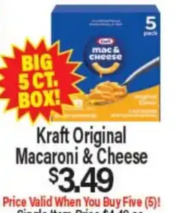 Angelo Caputo's Fresh Market Kraft Original Macaroni & Cheese offer