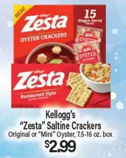 Angelo Caputo's Fresh Market Kellogg's Zesta Saltine Crackers offer
