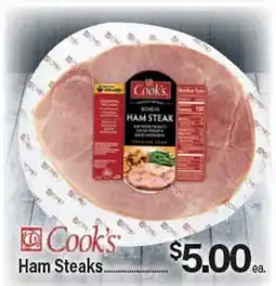 Angelo Caputo's Fresh Market Cook's Ham Steaks offer