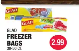Carnicerias Jimenez GLAD FREEZER BAGS offer
