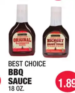 Carnicerias Jimenez BEST CHOICE BBQ SAUCE offer