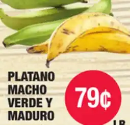Carnicerias Jimenez PLATANO MACHO VERDE Y MADURO offer