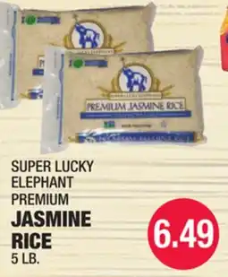Carnicerias Jimenez SUPER LUCKY ELEPHANT PREMIUM JASMINE RICE offer
