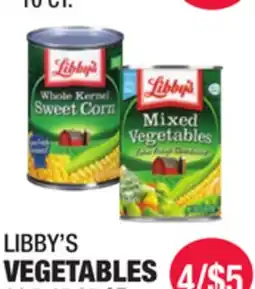 Carnicerias Jimenez LIBBY'S VEGETABLES offer