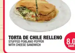 Carnicerias Jimenez TORTA DE CHILE RELLENO offer