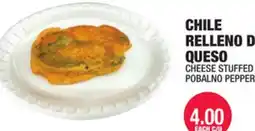 Carnicerias Jimenez CHILE RELLENO D QUESO offer