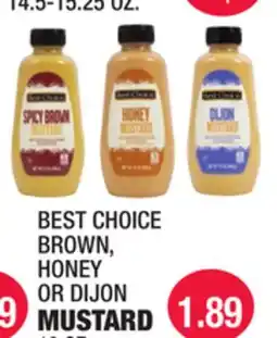 Carnicerias Jimenez BEST CHOICE BROWN, HONEY OR DIJON MUSTARD offer