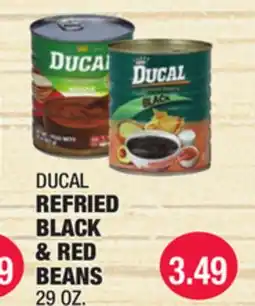 Carnicerias Jimenez DUCAL REFRIED BLACK & RED BEANS offer