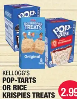 Carnicerias Jimenez KELLOGG'S POP-TARTS OR RICE KRISPIES TREATS offer