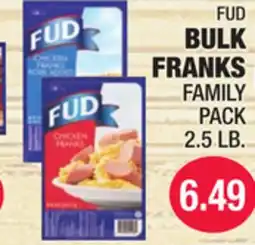 Carnicerias Jimenez FUD BULK FRANKS FAMILY PACK offer