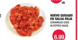 Carnicerias Jimenez SCRAMBLED EGGS IN PEPPER SAUCE offer