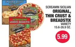 Carnicerias Jimenez SCREAMIN SICILIAN ORIGINAL, THIN CRUST & BREADSTIX VARIETY offer